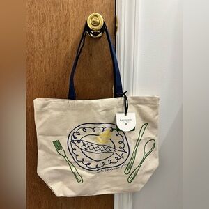 Fish Embroidered Canvas Tote Bag - kate spade new york x Target Natural